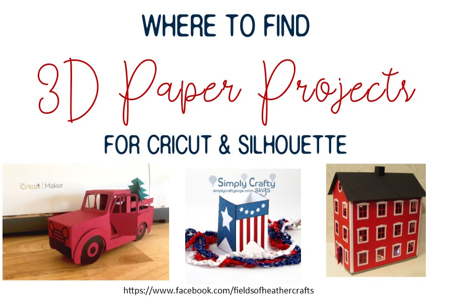 Download Free 3d Paper Cutting Files For Cricut