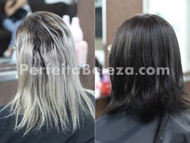 como escurecer o cabelo loiro