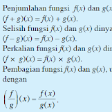 Contoh Soal Operasi Fungsi