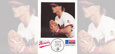 Scott Little 1990 Buffalo Bisons card