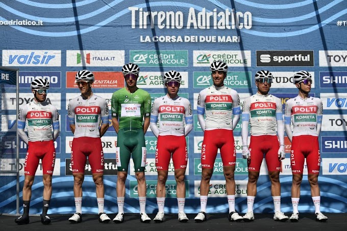 Piganzoli resiste con los mejores con la 5ª etapa de Tirreno Adriático