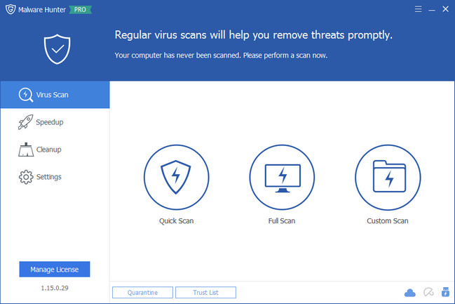 Glarysoft Malware Hunter PRO detect and remove stubborn malware