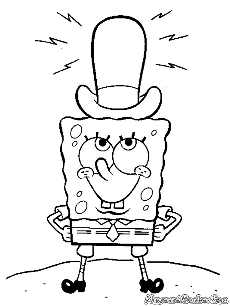 Mewarnai Spongebob