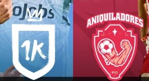 Resultado 1K Fútbol Club vs Aniquiladores FC KingsLeague 8-1-2023