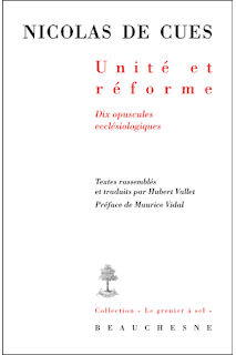 Nicolas de Cues Unité et Réforme éditions Beauchesne