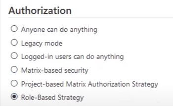 Global Configuration Security