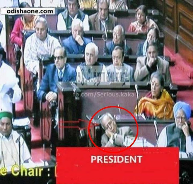 Shhh . . . The President is Sleeping - India News