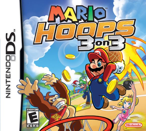 Mario Slam Basketball - Cover Art