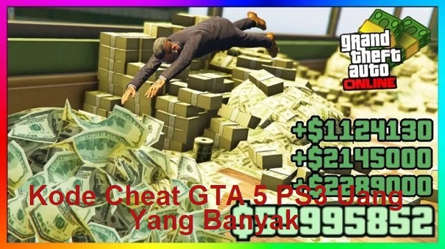  masih menjadi incaran para gamer terutama para player GTA Cheat GTA 5 PS3 Uang Terbaru