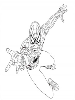 Desenhos do Spiderman para Colorir