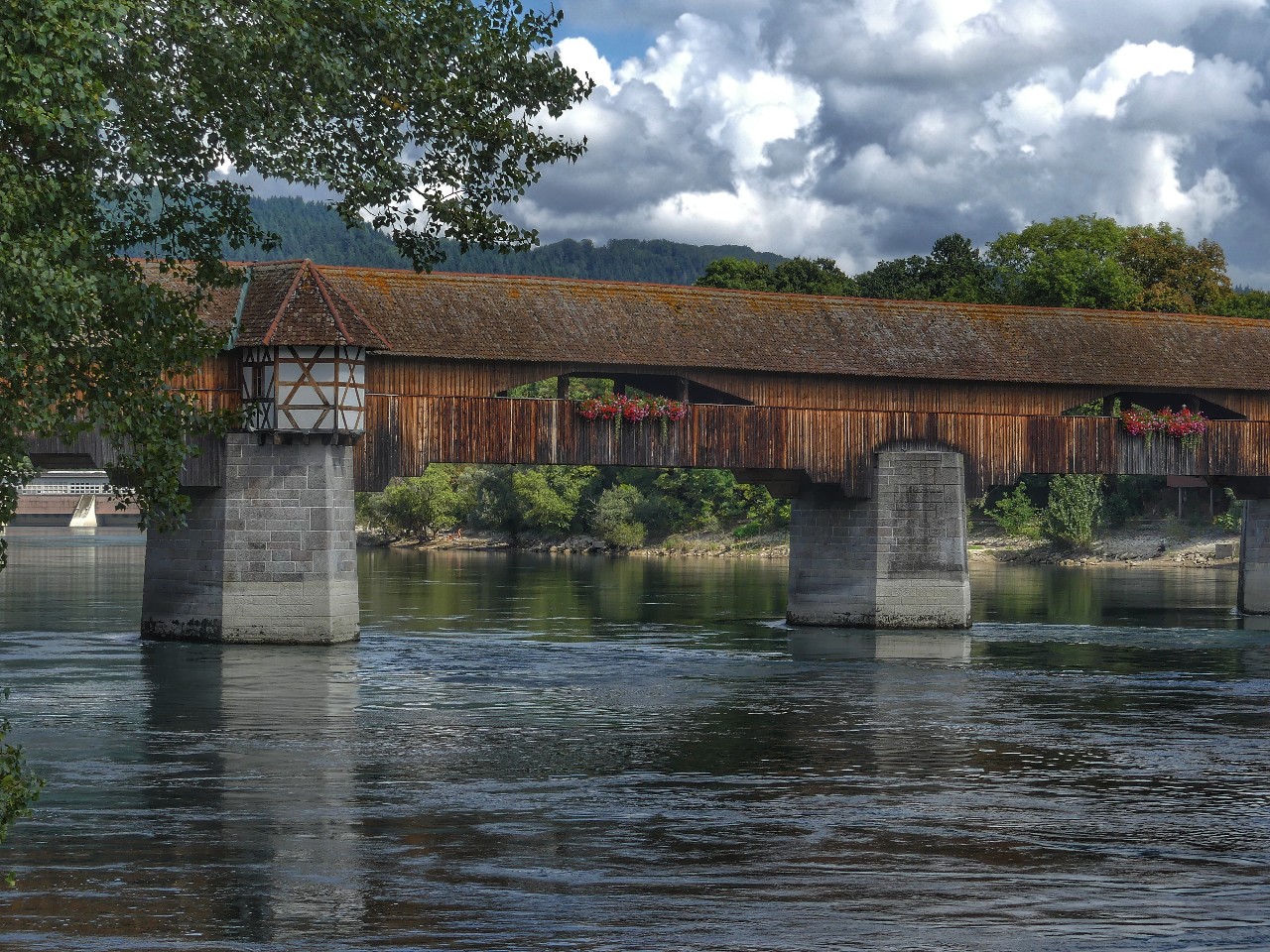 Längste Holzbrücke Europas