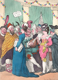 Masquerading by Thomas Rowlandson (30/08/1811)  from the Metropolitan Museum DP881828