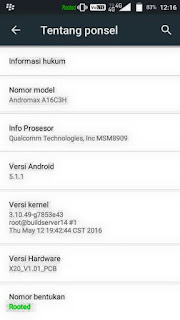  ah aku yakin kalian sudah tau apa itu root [Andromax A] Menghilangkan Tulisan Rooted Pada Statusbar di Stockrom