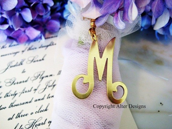  these wedding bouquet initial charms 28 and these Silver Initial 