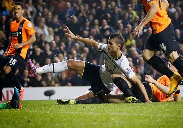 Hasil Capital One Cup Terbaru: Tottenham vs Brighton 2-0