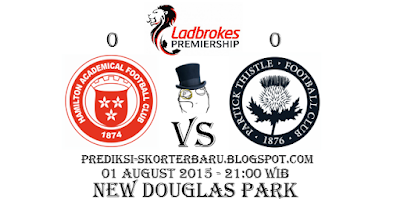 "Agen Bola - Prediksi Skor Hamilton Academical vs Partick Thistle Posted By : Prediksi-skorterbaru.blogspot.com"