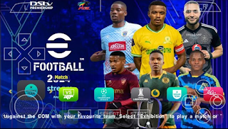 NEW Release! eFootball PES ISO MOD DSTV Primership PSL 2024 PPSSPP New Transfer And Kits Best Graphics 4K