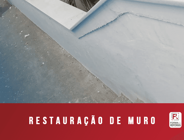 Restauração de muro Reforma RJ