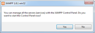 Cara menginstall Xampp : Langkah 7