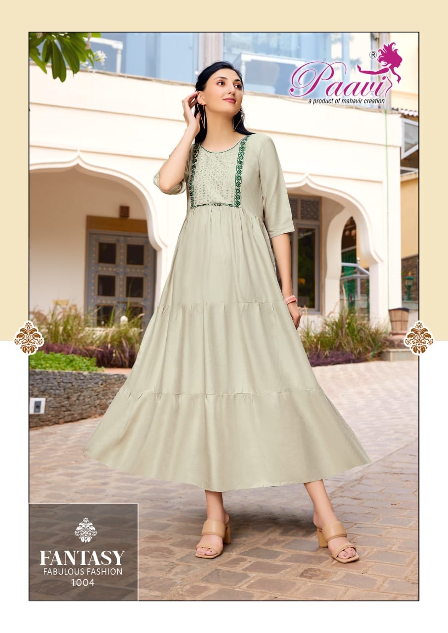 Rinaz Vol 2 Paavi One Piece Dress Manufacturer Wholesaler