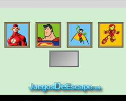 solucion juego Heroes Gallery Escape guia