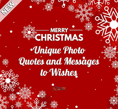 Merry Christmas Unique Photo Quotes and Messages to Wishes