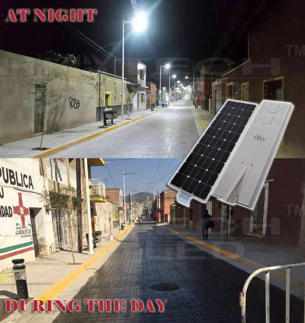 all in one solar street light