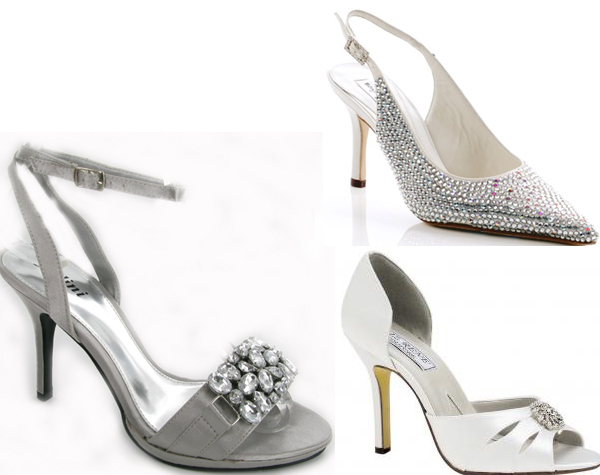 This is Silver Wedding Shoes Collection suitable with bridal gown