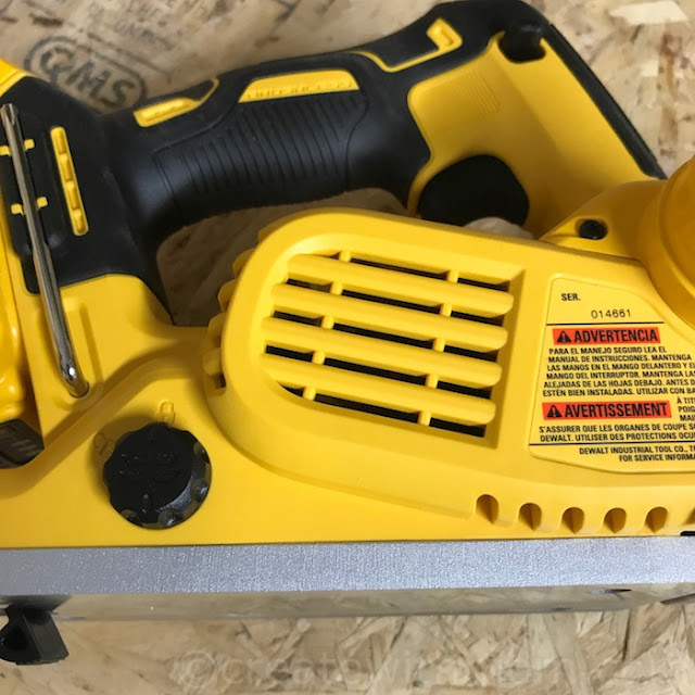 Dewalt Max Brushless Planer