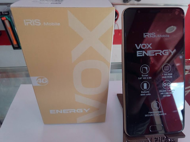 كل ما تود معرفته عن مواصفات عيوب و سعر هاتف IRIS Vox Energy الجديد