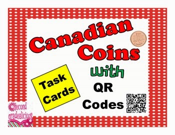 http://www.teacherspayteachers.com/Product/Canadian-Coins-Task-Cards-With-QR-Codes-Coins-to-100-788990