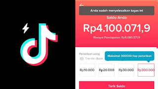 Cara Dapat Uang Dari TikTok