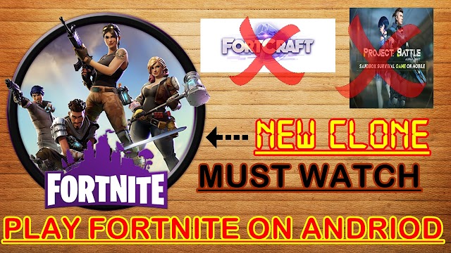 FORTNITE ON ANDROID (NEW CLONE)