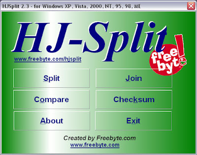 HJ Split+2.4 Download HJ Split 2.4