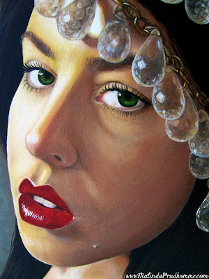 winter beauty, ashley sirianni, kinston price, oil painting, portrait artist, portrait painting, beauty art