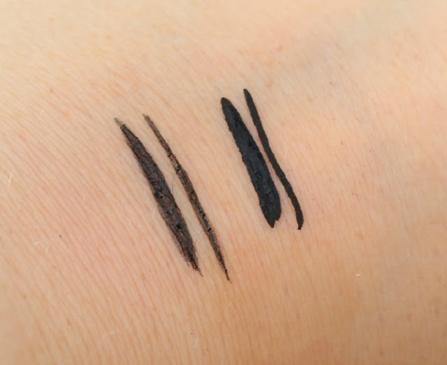 Master liquid eyeliner swatches