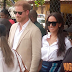 MEGHAN MARKLE ties aso oke wrapper as she arrives in Lagos with PRINCE HARRY on day 3 of their visit to Nigeria 