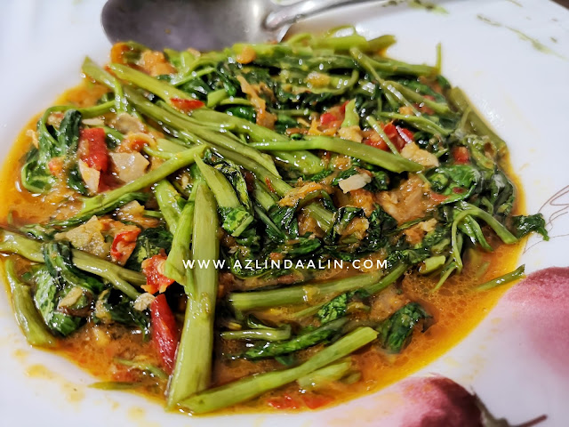 KANGKUNG GORENG BELACAN UNTUK BUKA PUASA