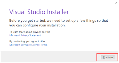 How to Download and install visual studio Step 3