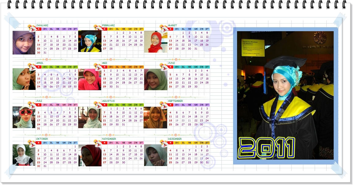 INDONESIA ONLINE Kalender Cantik