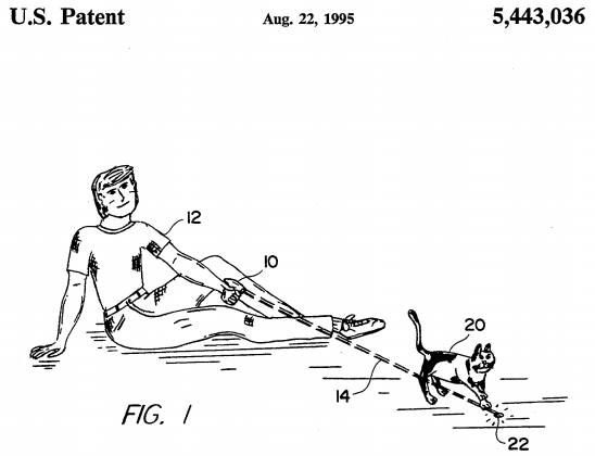 U.S. Patent 5,443,036 Figure 1