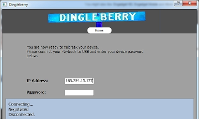 DingleBerry Asks IP And PassWord