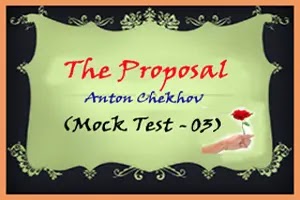 The Proposal - M.C.Q. (Mock Test - 03)