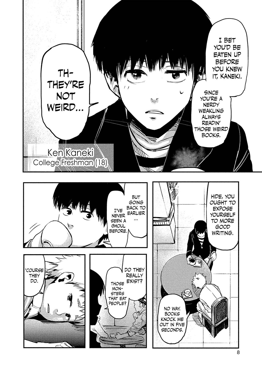 Selah S Manga Mania Reviews Tokyo Ghoul Vol 1 By Sui Ishida I Smell Sheep