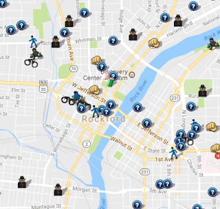 Rockford, IL crime map