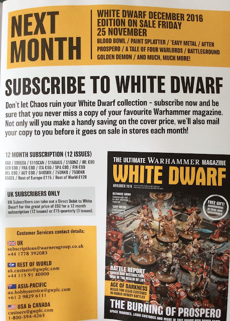 White Dwarf noviembre