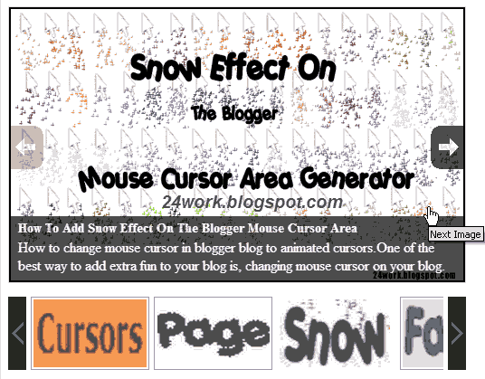 Excellent Content SlideShow+Slider to Blogger / WebSite