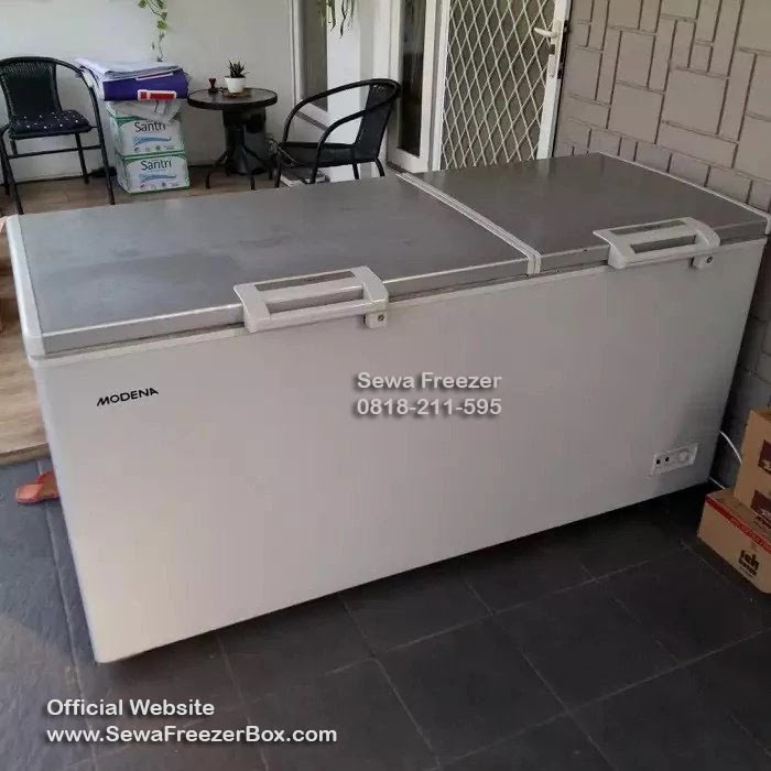 sewa freezer box 600 liter Trawas Mojokerto