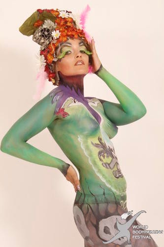 Halloween Body Painting