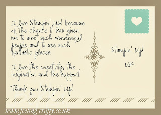 Why I love Stampin' Up! Postcard from Glasgow by UK based Demonstrator Bekka Prideaux - download your free trial of the digital product used to make this here